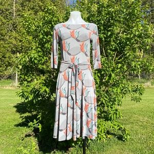 Leota Boat Neck Dress
